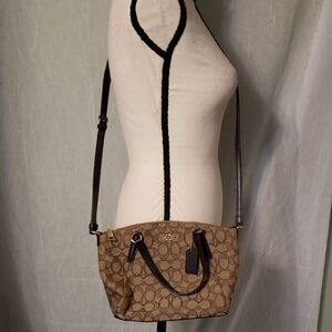 Coach Logo Jacquard Small Crossbody